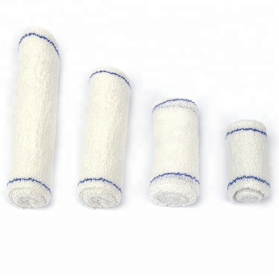 Envoltório elástico da atadura do crepe do algodão para primeiros socorros para a venda