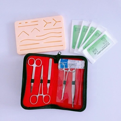 Almofada médica da sutura de Kit Surgical Suture Training With da prática da sutura