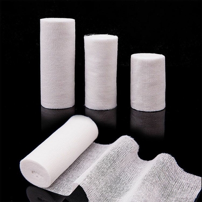 Gauze Roll Bandage absorvente comprimido médico de alta qualidade